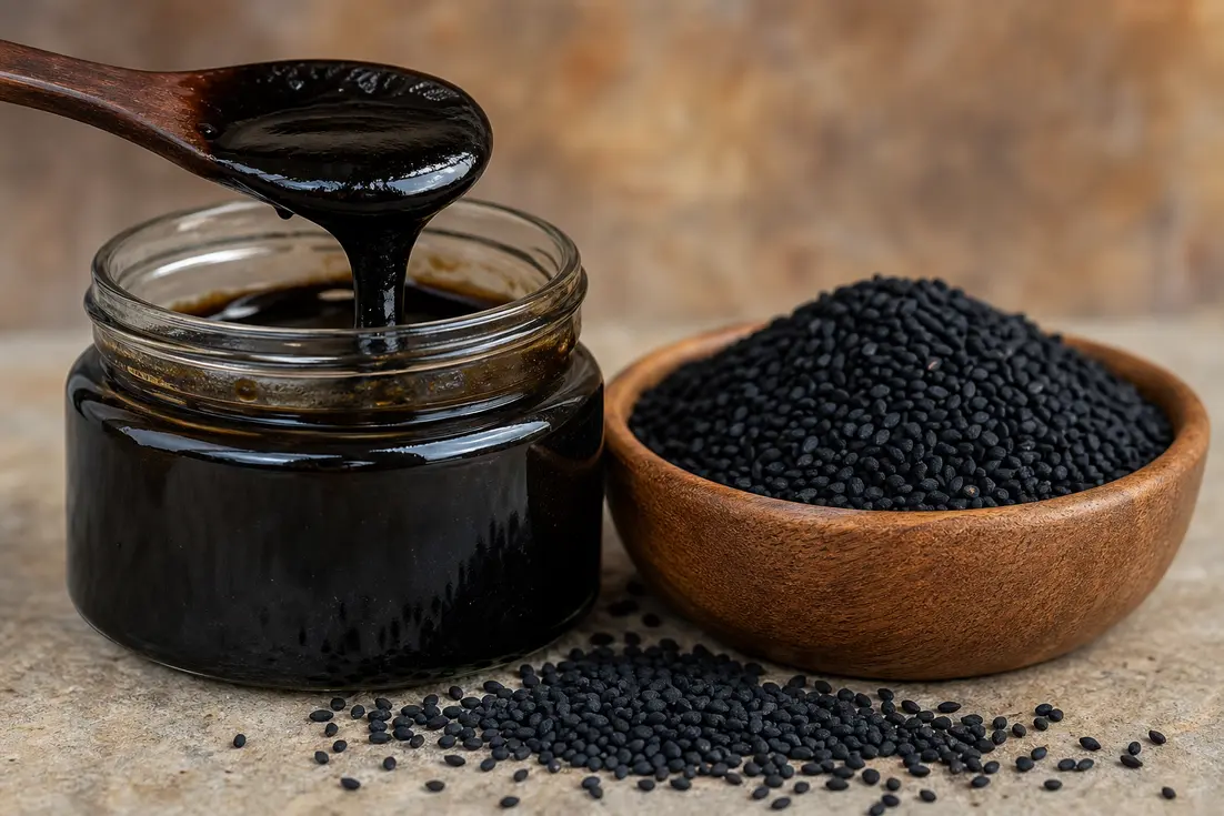 معجون سیاه دانه شمسی پور شیراز درجه‌بندی کیفیت و قیمت