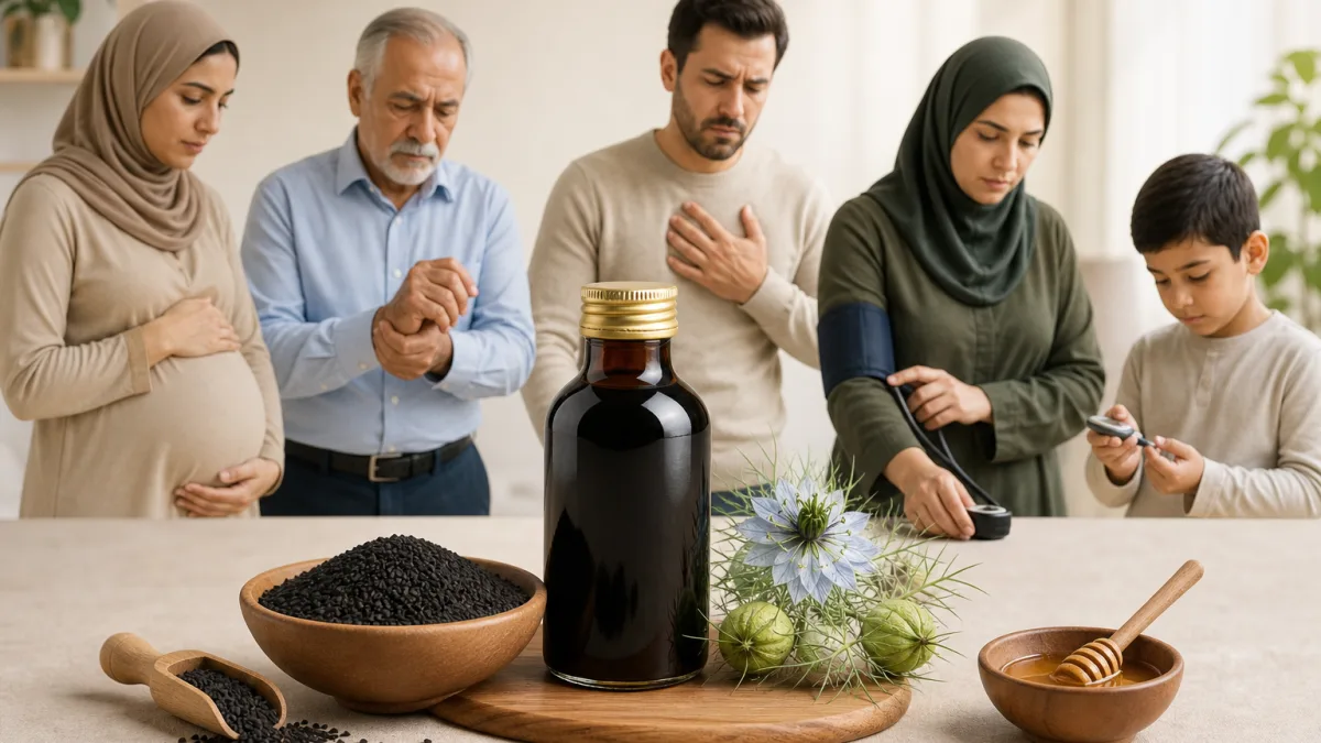 کاربرد سنجیده معجون ترکیبی سیاه دانه دوسین