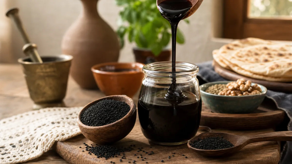 معجون سیاه دانه کلاسیک بافت یکدست