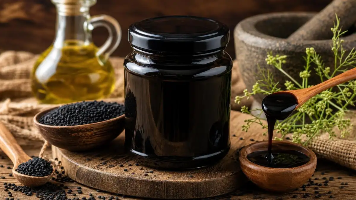 معجون سیاه دانه طلای وراوی