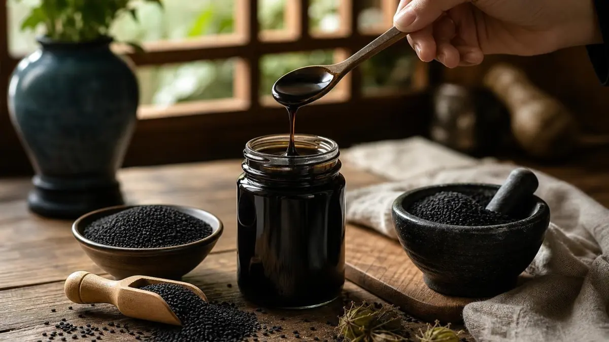 تشخیص ظاهر مناسب معجون سیاه دانه
